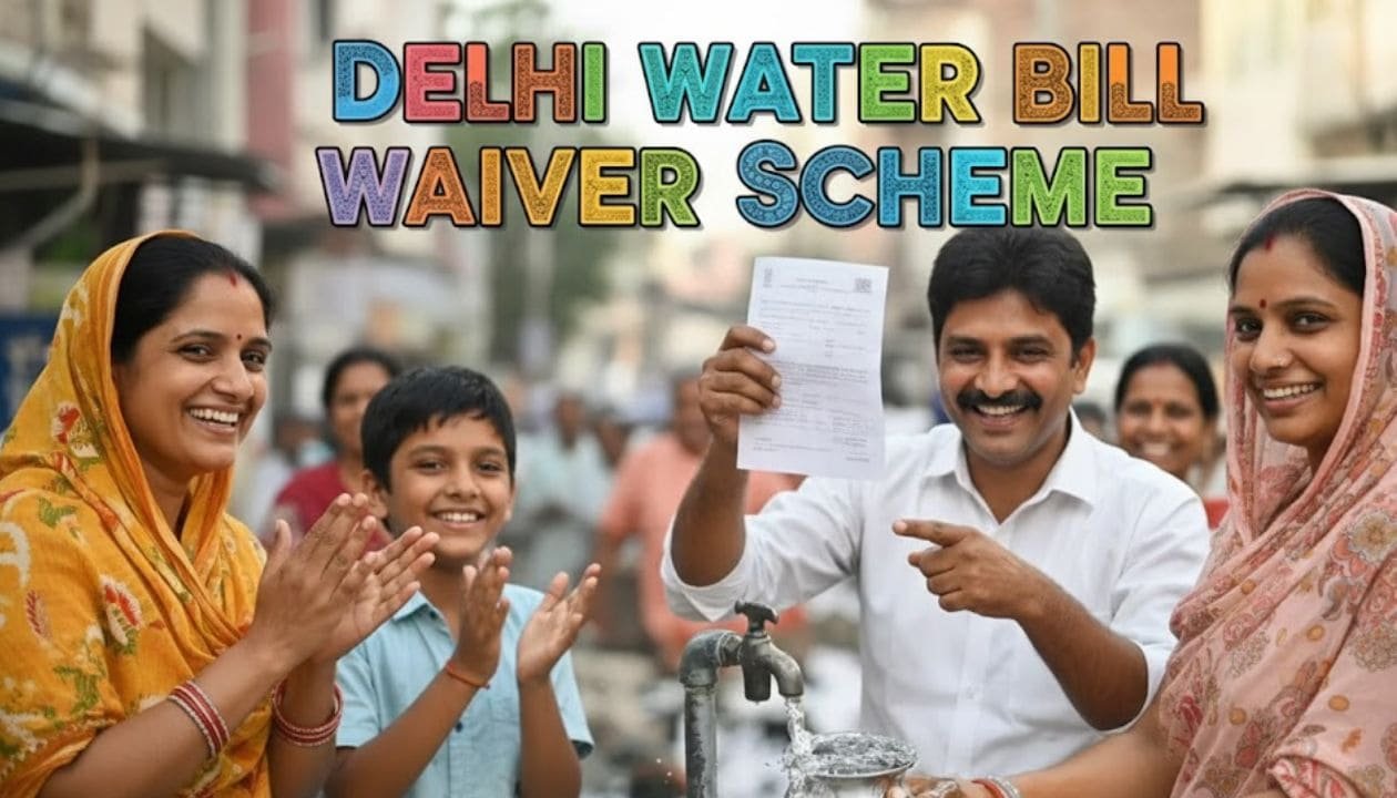 Delhi Water Bill Waiver Scheme