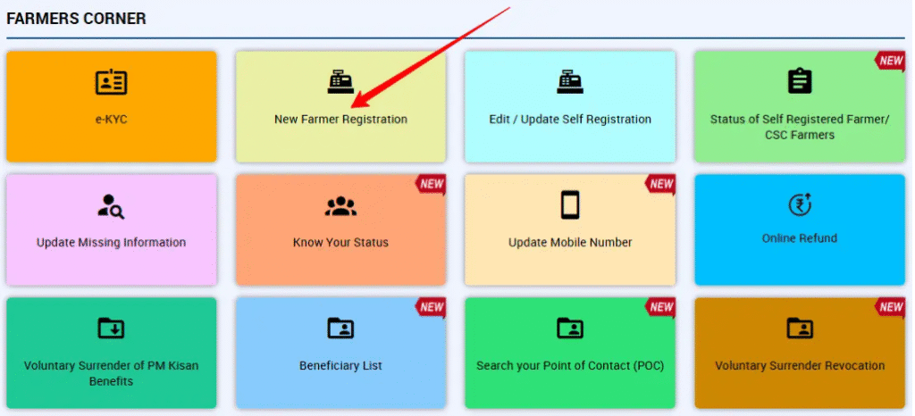 New Registration Process
